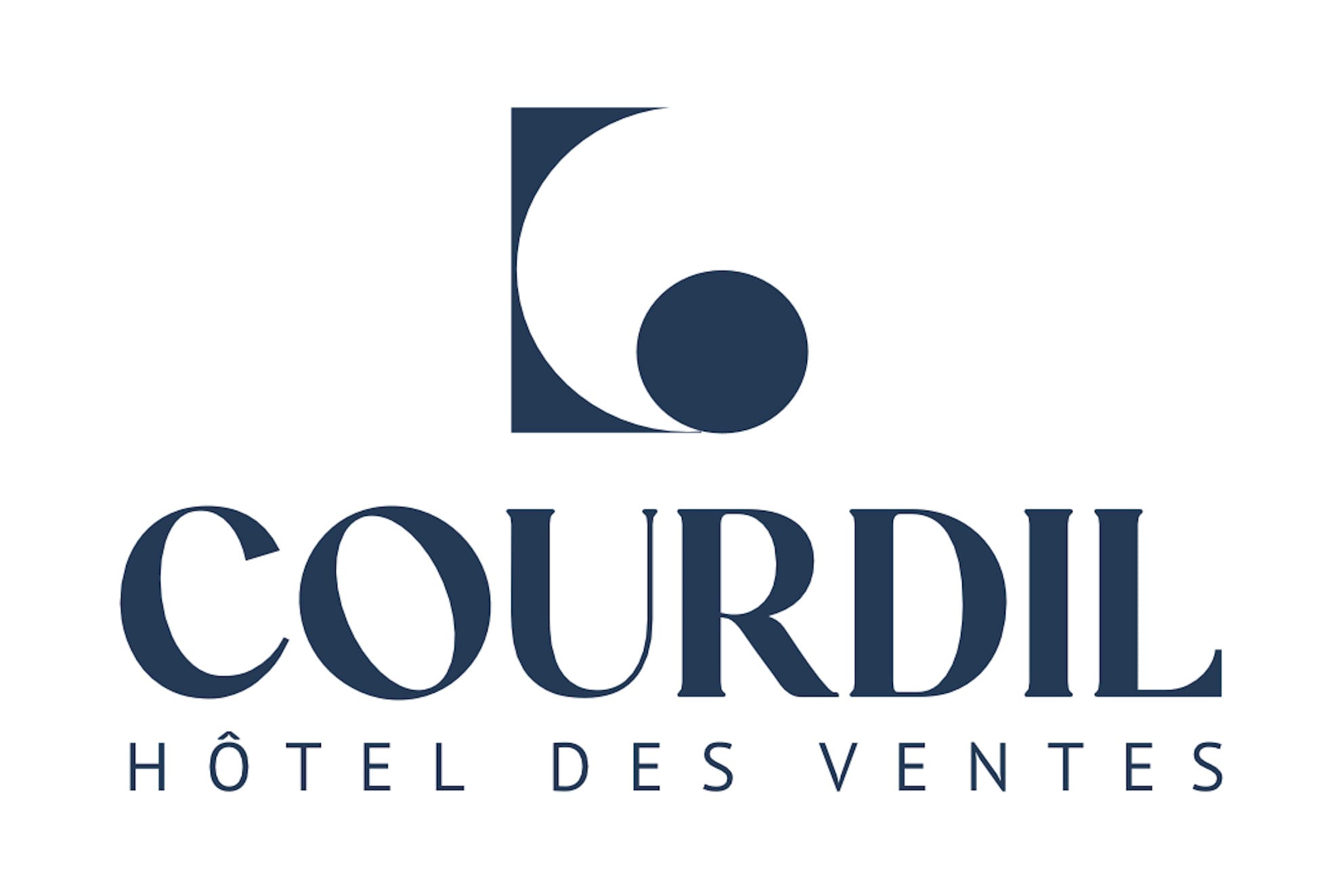 Courdil Hôtel des Ventes logo