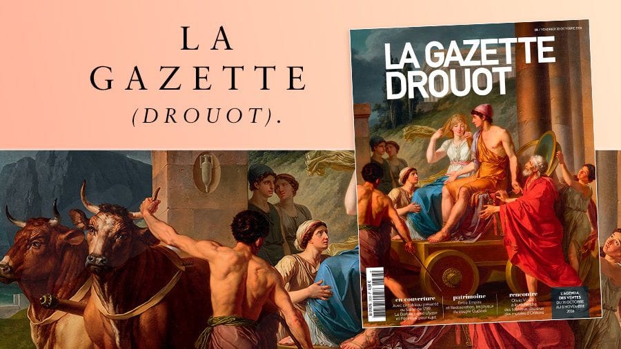 This Week in La Gazette Drouot : Jean-Jacques Le Barbier, known as “the Elder” - Modesty, his painting from the 1789 Salon