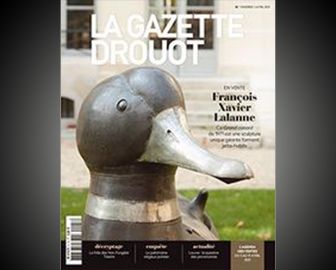Gros & Delettrez en couverture de la Gazette Drouot