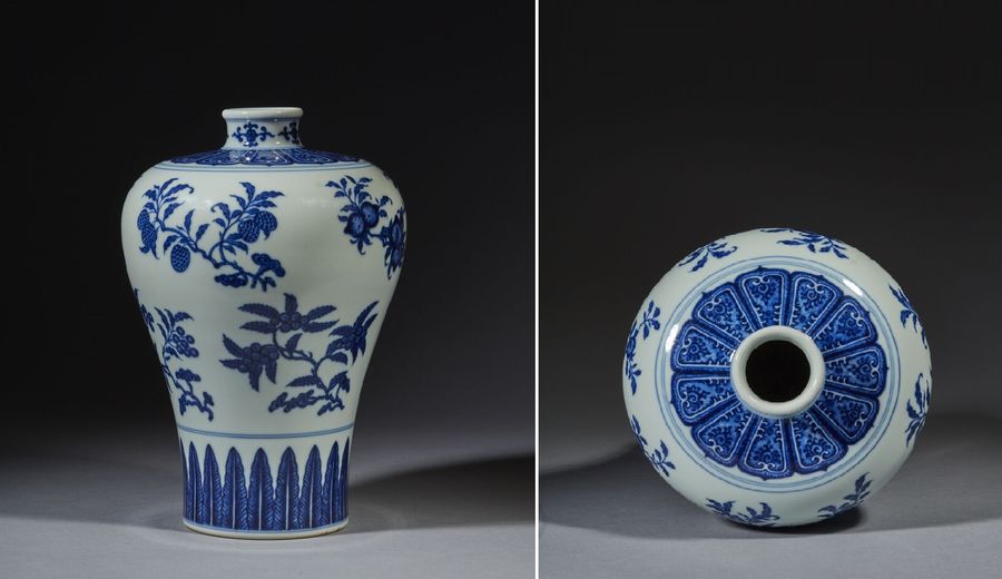 Découverte d'un exceptionnel vase Meiping d'époque QIANLONG