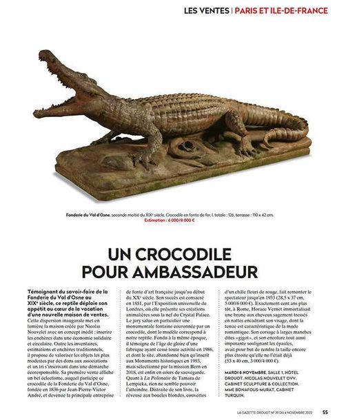 Un Crocodile pour Ambassadeur