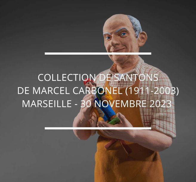 COLLECTION DE SANTONS DE MARCEL CARBONEL
