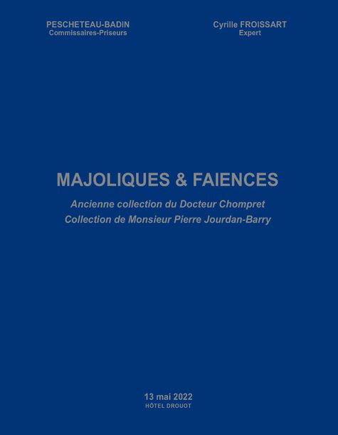 Majoliques et Faïences -  Deux collectionneurs emblématiques réunis sous le marteau