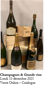 Pour vos repas de fêtes : vente Online de champagnes millésimés et grands vins ! 