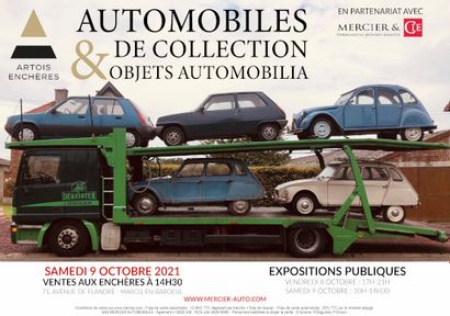 Automobiles de collection & objets automobilia 