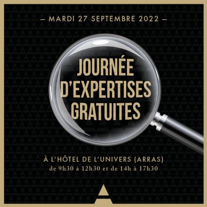 JOURNÉE D'EXPERTISES GRATUITES -  ARRAS - MARDI 27 SEPTEMBRE 2022