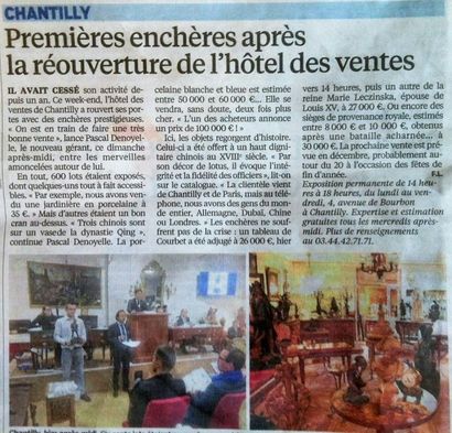 Article Le Parisien 27 Oct 2014