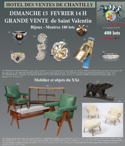 GRANDE VENTE DE ST VALENTIN LE 15 FEVRIER 2015 A PARTIR DE 14h