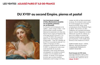 La Gazette Drouot - Les Ventes | Adjugés Paris et Ile-de-France