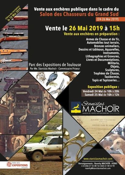 SALON DES CHASSEURS DU GRAND SUD - 24-25-26 MAI 2019