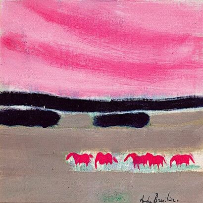 André Brasilier, le peintre des chevaux et des femmes