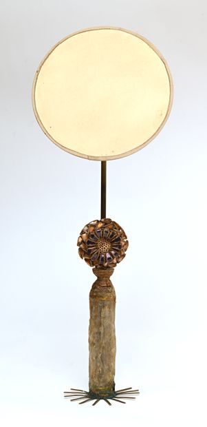 LINE VAUTRIN (1913-1997) - LAMPE MODELE 