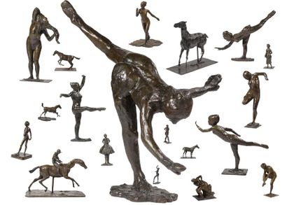 73 bronze sculptures after  Edgar DEGAS
