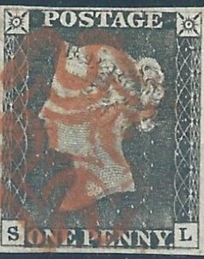 Le premier timbre poste
