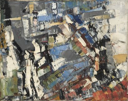 Jean-Paul RIOPELLE (1923-2002) - Composition abstraite, circa 1956