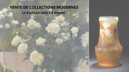 Vente de collection moderne à Drouot, le 6 juin 