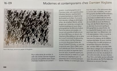 Modernes et contemporains chez Damien Voglaire