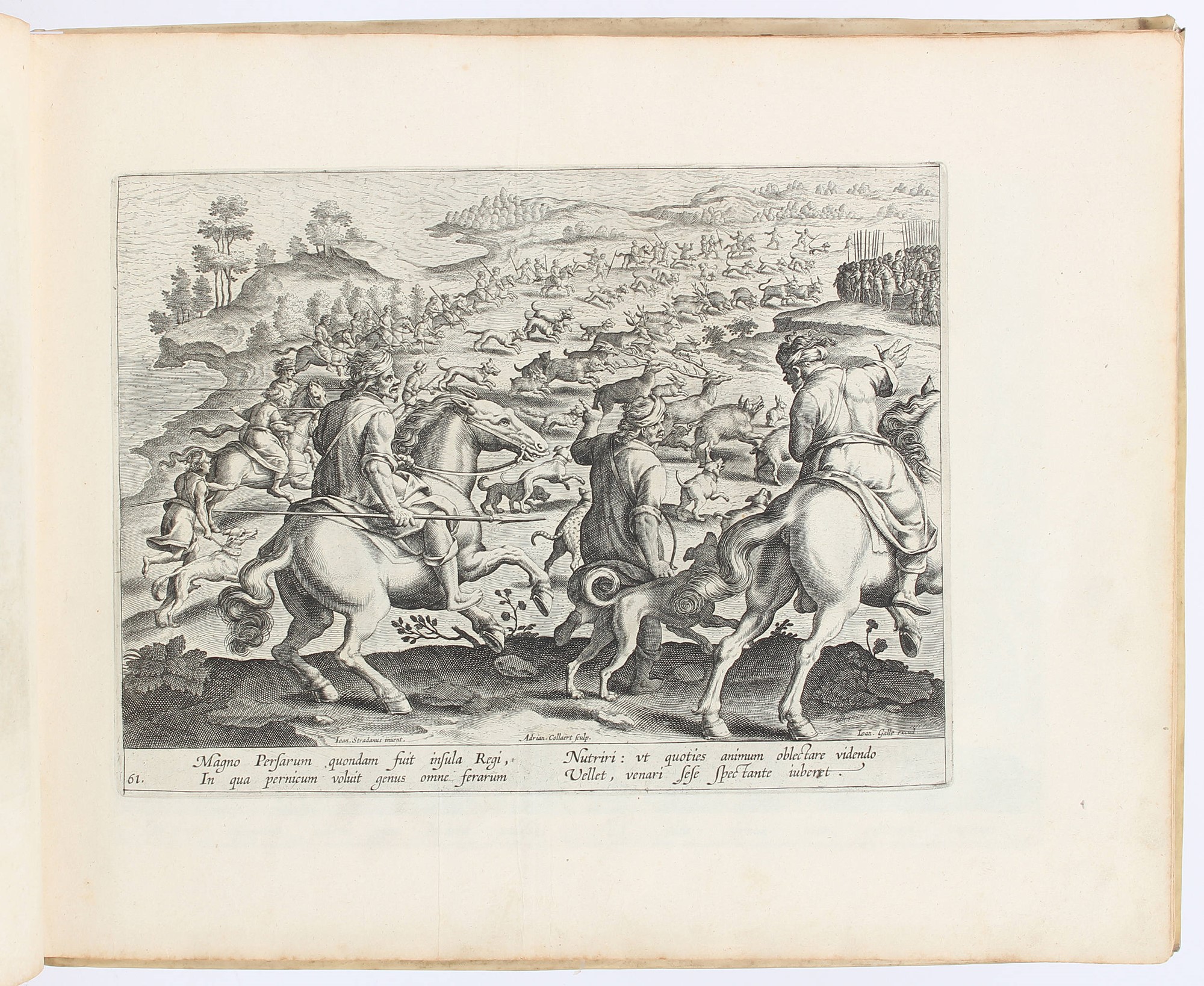 STRADANUS, Joannes. Venationes ferarum, a... | Livres anciens: enchères