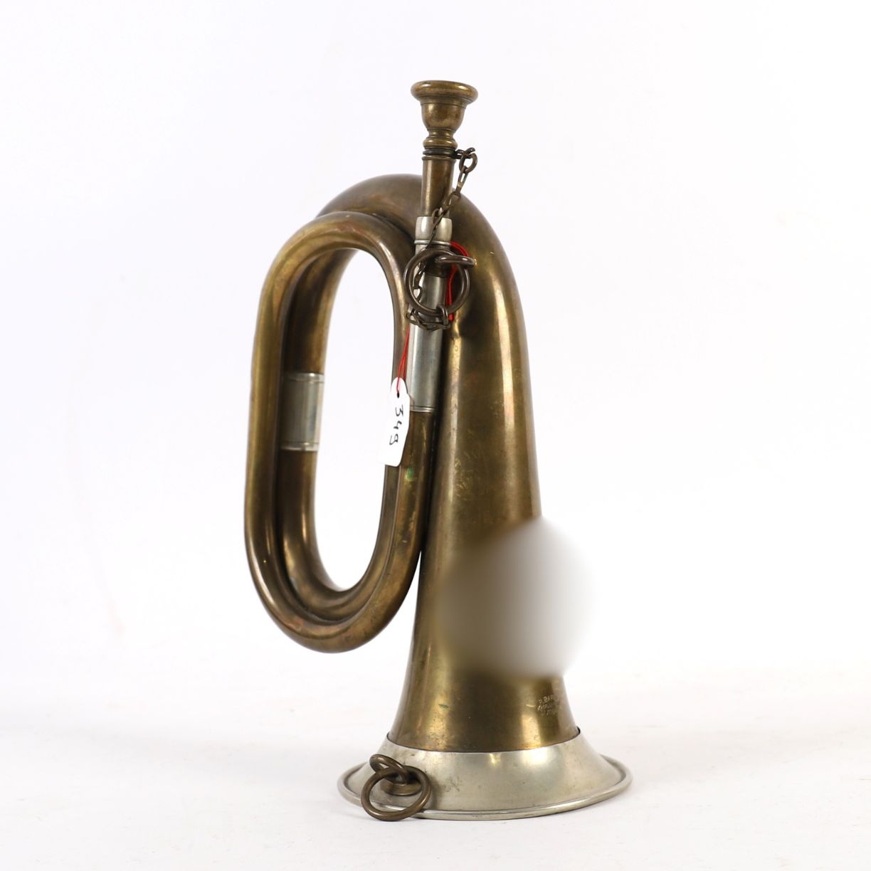 Germany -BUGLE SA. Brass with first type eagle. Markin... | Music: bids