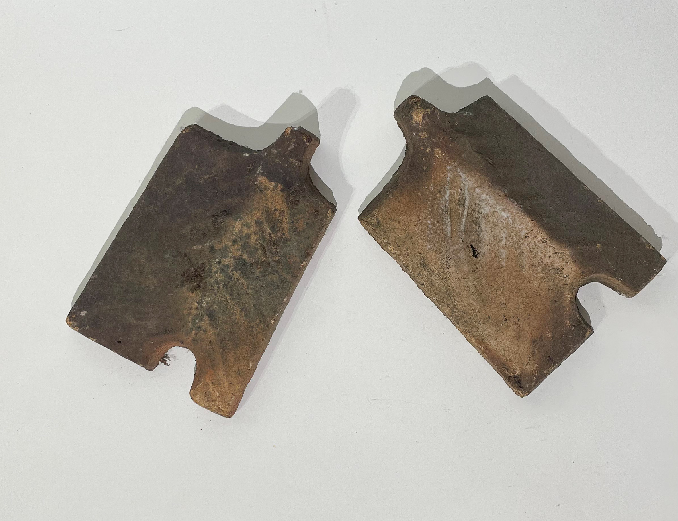 JOUVE France Pair of architectural elements.Pai | Wall lamps: bids