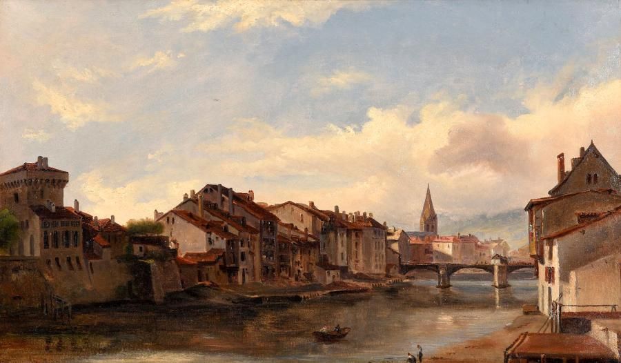Théodore GUDIN (1802-1880)

Le vieux pont...