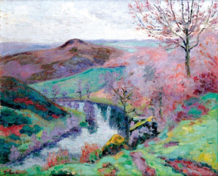 ARMAND GUILLAUMIN 1841-1927 Le puy Barriou...