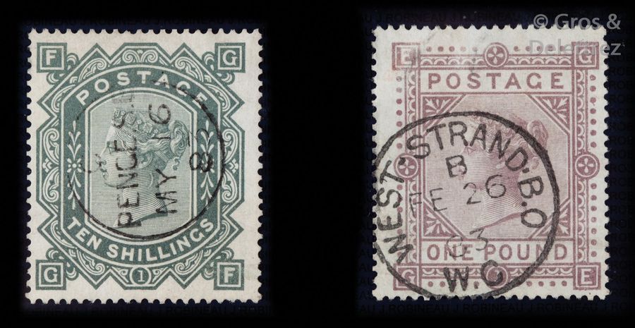 Null GRANDE-BRETAGNE Émissions 1840/1980 : Très belle collection de timbres neuf&hellip;