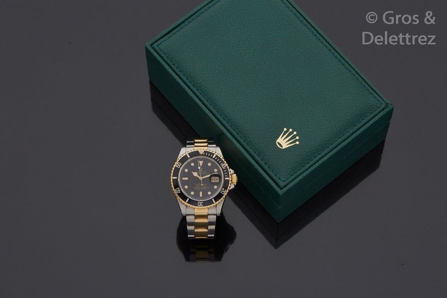 Null ROLEX

SUBMARINER Ref 16803 Rare et belle montre bracelet de plongée en or &hellip;