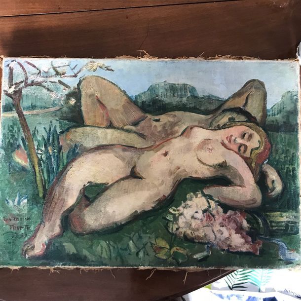 Null Suzanne Tourte (1904-1979)

Adam et Eve.

Huile sur toile signée en bas à d&hellip;