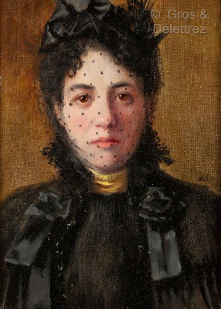 Null Albert Léopold PIERSON (XIX-Xxe siècle)

Femme à la voilette, 1892

Huile s&hellip;