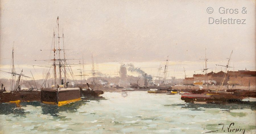 Null Jacques LIEVIN (1854 Paris - 1941 Chérence)

L'activité du Port

Huile sur &hellip;