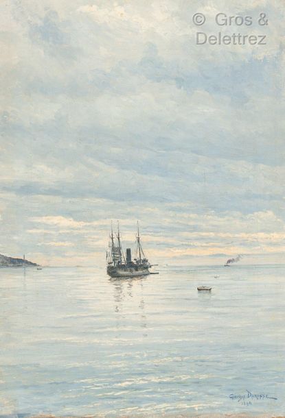 Null 乔治-保罗-约瑟夫-达拉斯(1861-1904)

船只

绘于1894年

油画

58 x 40厘米

右下角有"Georges Darasse &hellip;