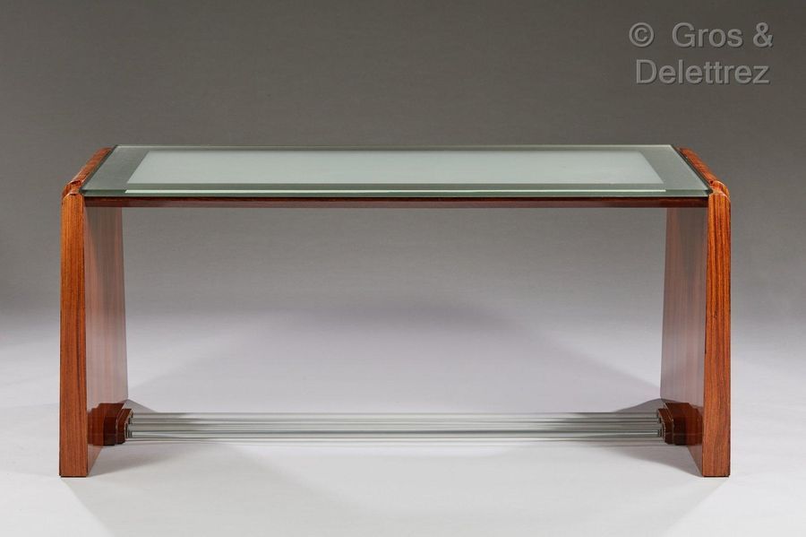 DOMINIQUE - Maison fondée en 1922 par André DOMIN (1883-1962) Table bureau en pa&hellip;