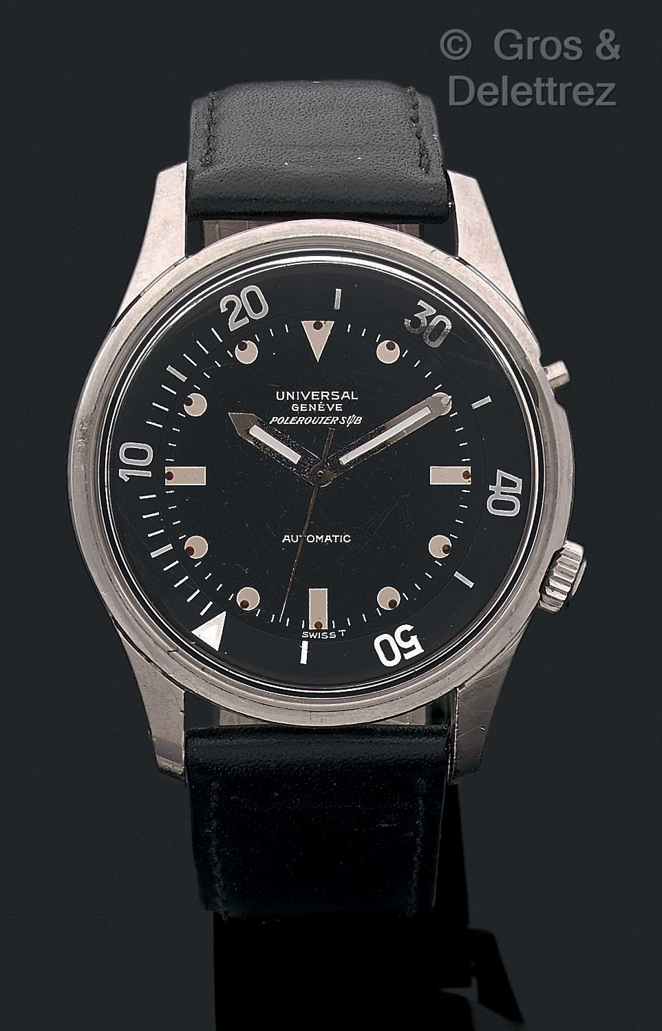UNIVERSAL GENEVE Polerouter Sub. Ref 20369-1 About 1973. N°1263679 

Automatic s&hellip;