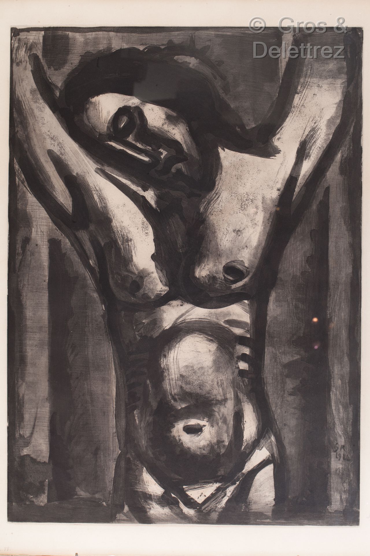 Georges ROUAULT (1871 – 1958) "Jesus will be in agony until the end of the world&hellip;