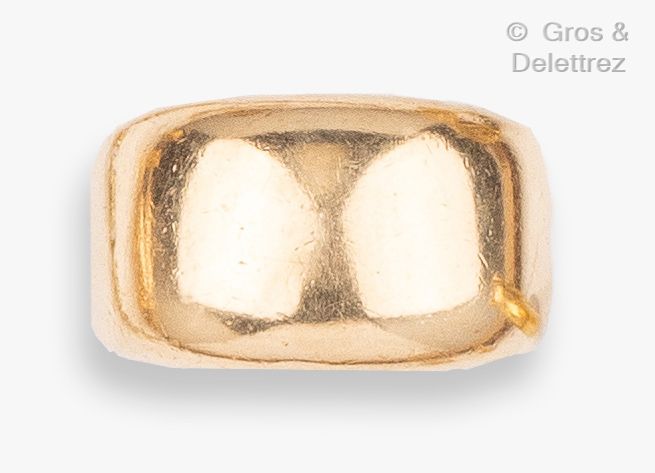 Null CARTIER - Ring "Bandeau" aus Gelbgold. Signiert von Cartier, datiert 1997 u&hellip;