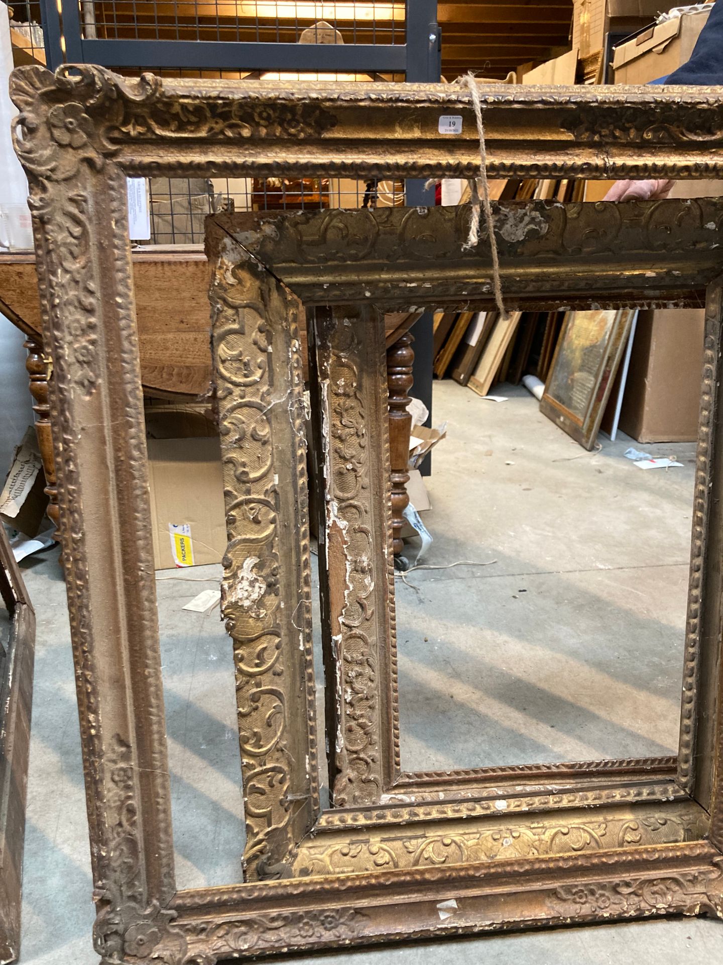 Null Set of three frames.

17th century

As is.