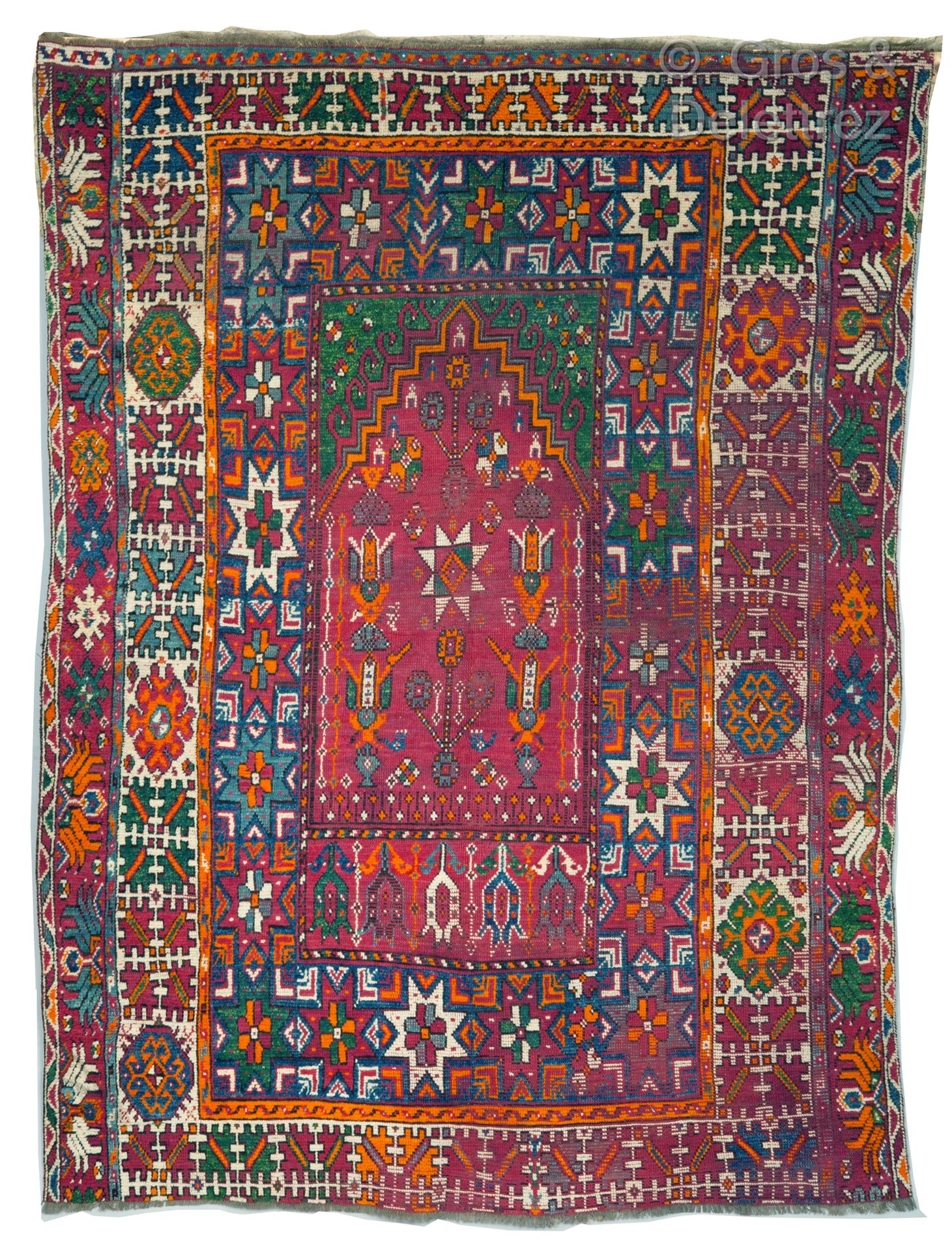 Null A prayer Rabat rug, Morocco

A prayer Rabat rug, Morocco

Prayer niche deco&hellip;