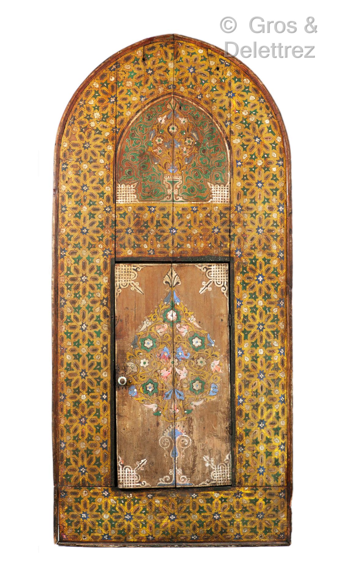 Null Un panneau peint ou Zouag de Marrakech, Maroc

An exceptional painted woode&hellip;