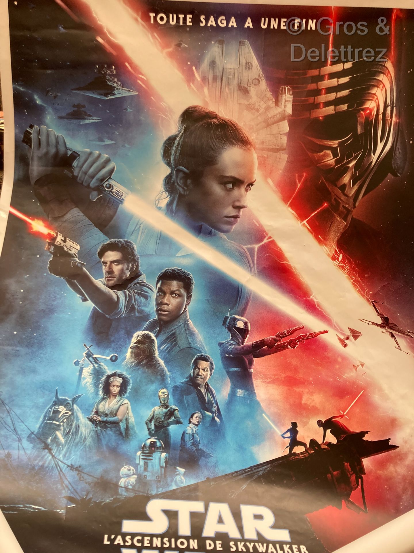 Disney & JJ Abrams Star Wars IX

Cartel de cine 159 x 119 cm. Agujeros