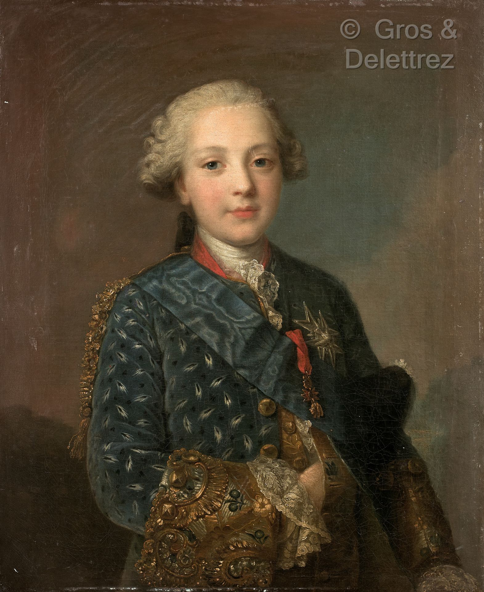 Null Jean Martial FREDOU (1711-1795)

Ritratto del duca di Berry, futuro Luigi X&hellip;