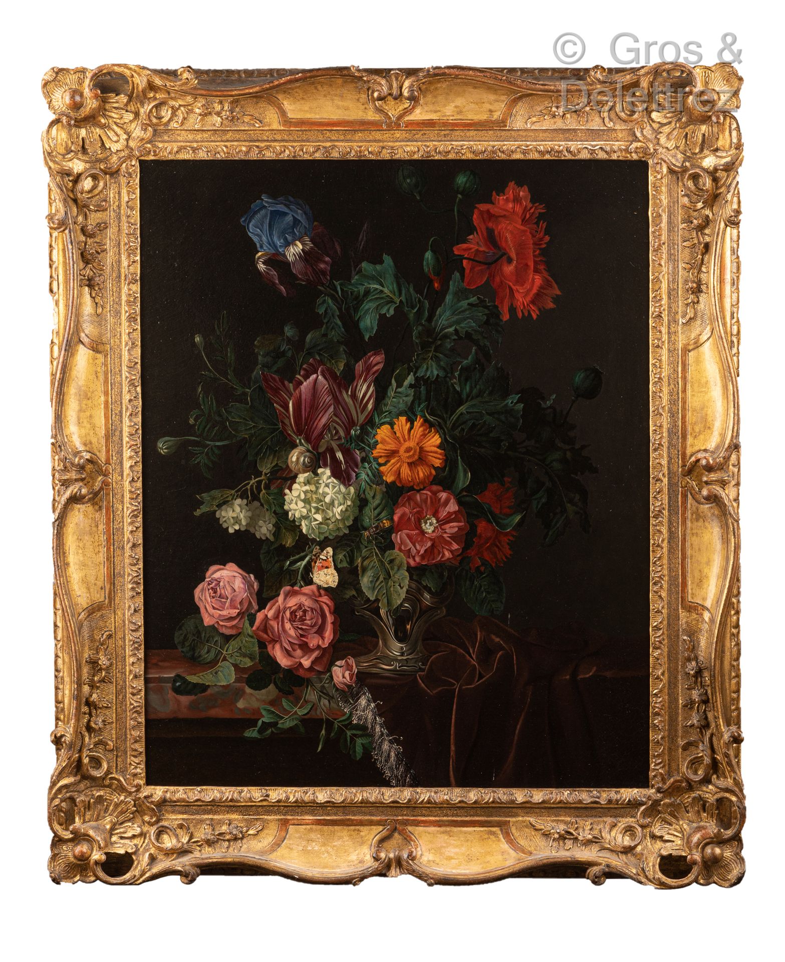 Null Nicolaes LACHTROPIUS (ca. 1656 - 1700)

Ramo de flores en un jarrón de plat&hellip;