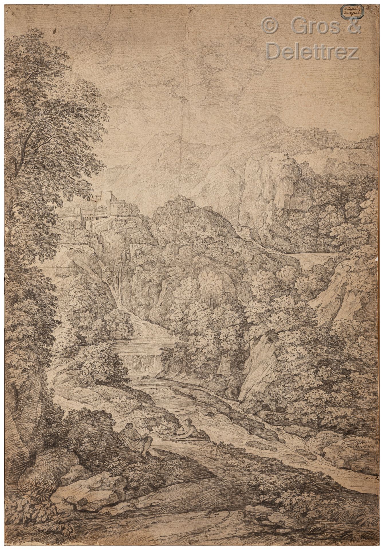 Null Deutsche Schule, um 1800

Italienische Landschaft

Schwarzer Stein

Mit ein&hellip;