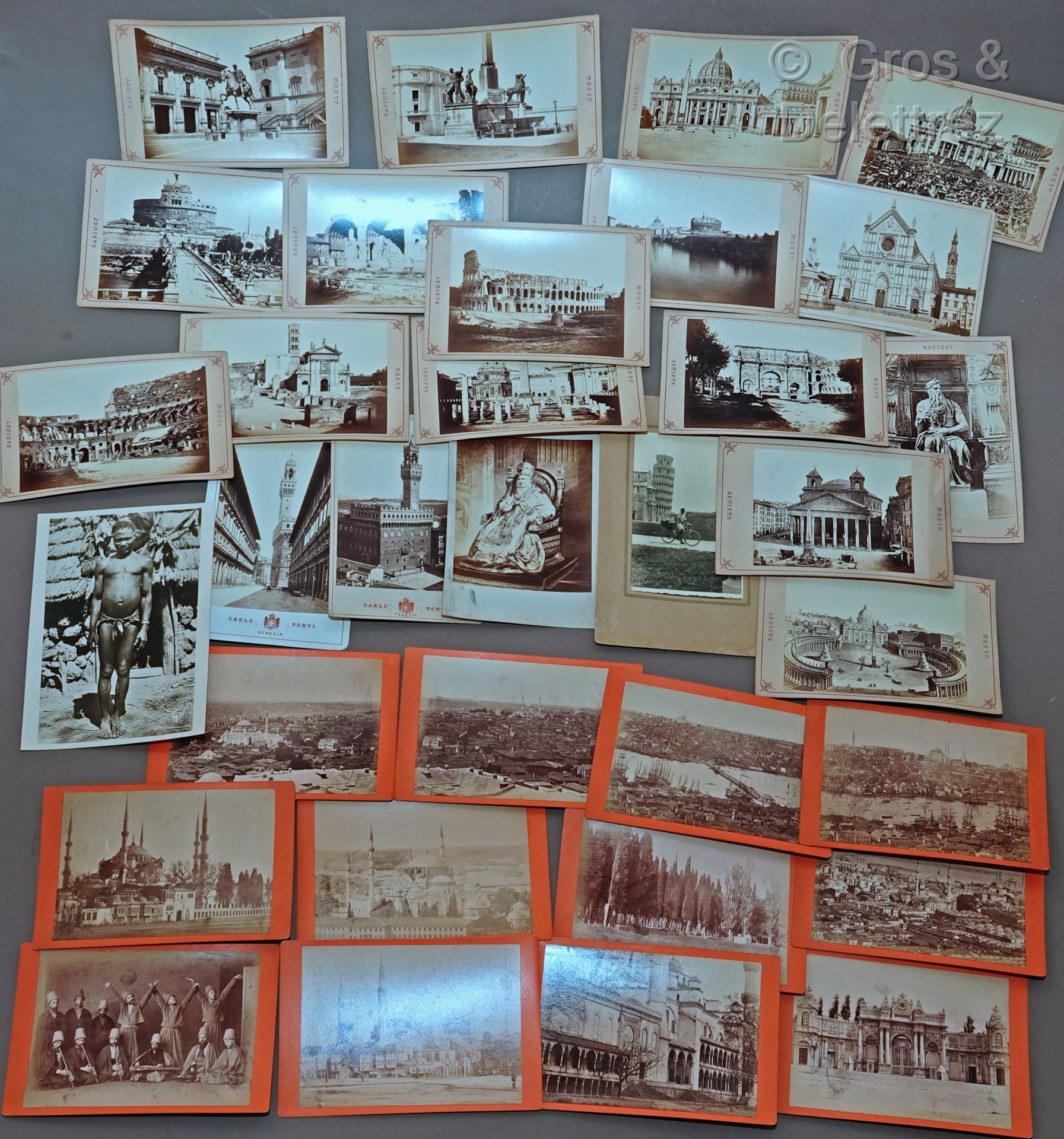 Null 
REUNION OF OLD PHOTOGRAPHS :




- 19 views of Italy: Rome, Pisa and Flore&hellip;
