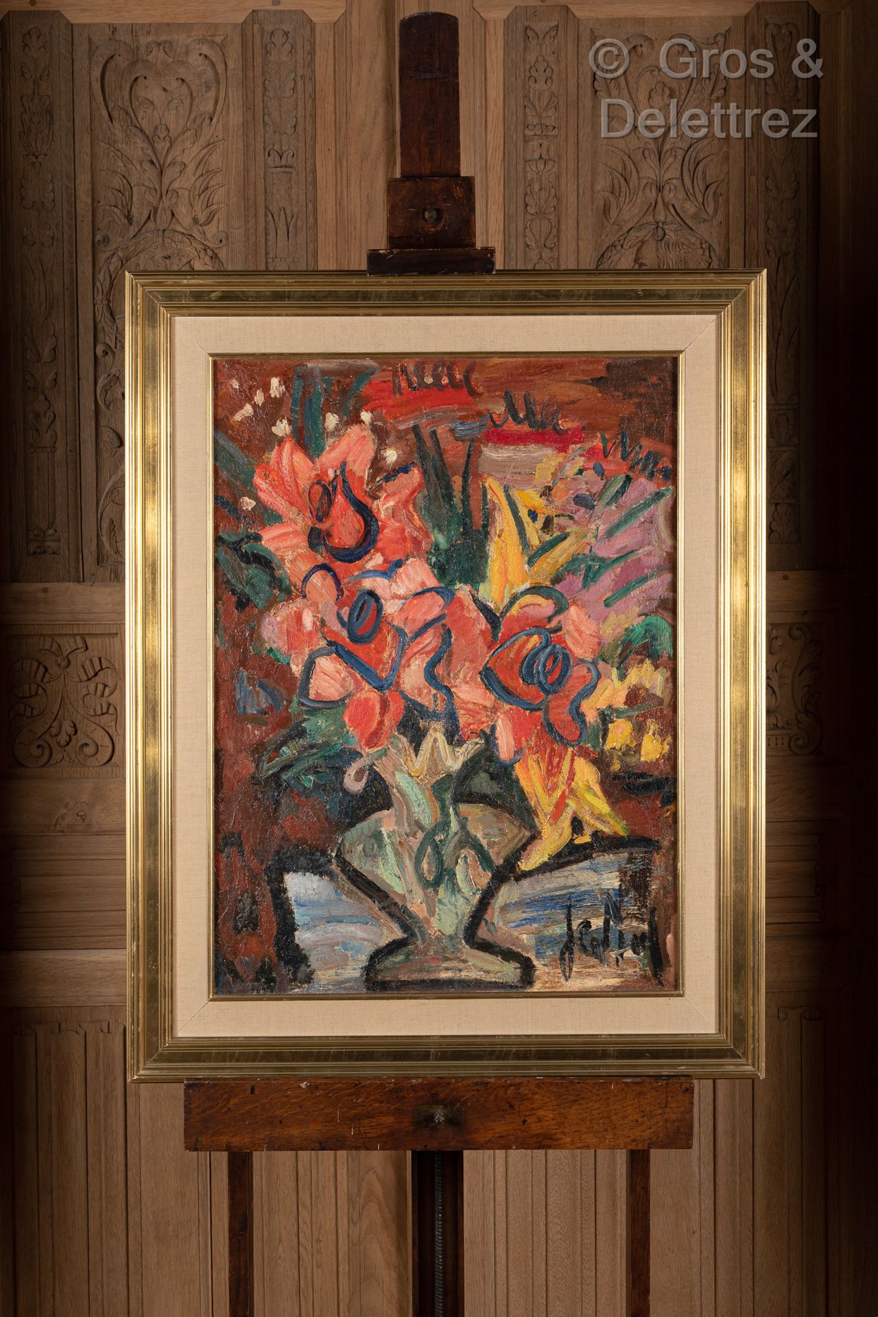 GEN PAUL (1895-1975) Mazzo di fiori

Olio su tela firmato in basso a destra

80 &hellip;