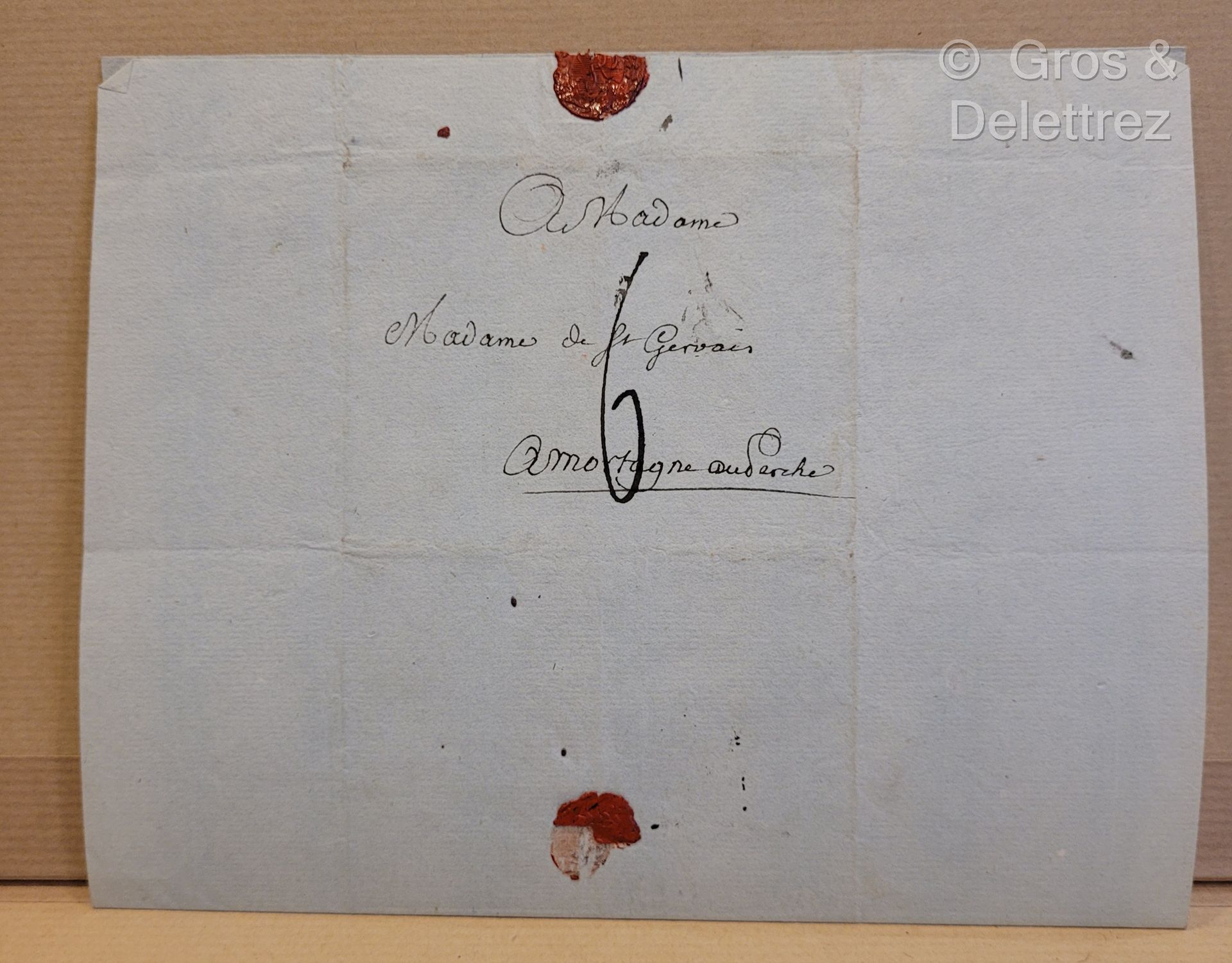 Null "[医学]皮埃尔-伊萨克-POISSONNIER（第戎1720-1798）法国医生，科学院院士和皇家学院教授，路易十五的医生。

签名的亲笔信，日期为&hellip;