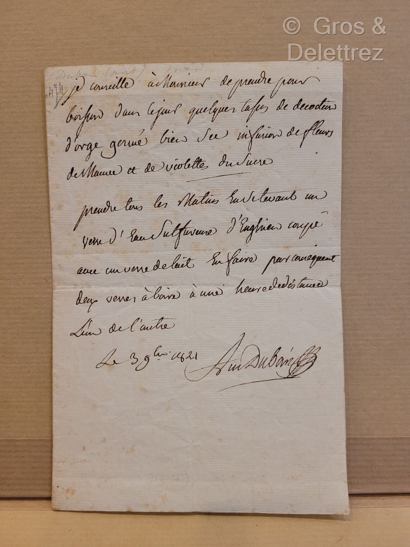 Null "Medicina] Antoine DUBOIS (Gramat 1756-1837), chirurgo francese scelto per &hellip;