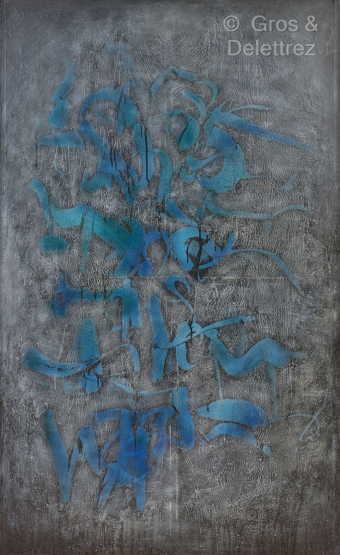 Simon HANTAI (1922-2008) Composizione, 1958 circa

Olio su tela.

199 x 123 cm

&hellip;