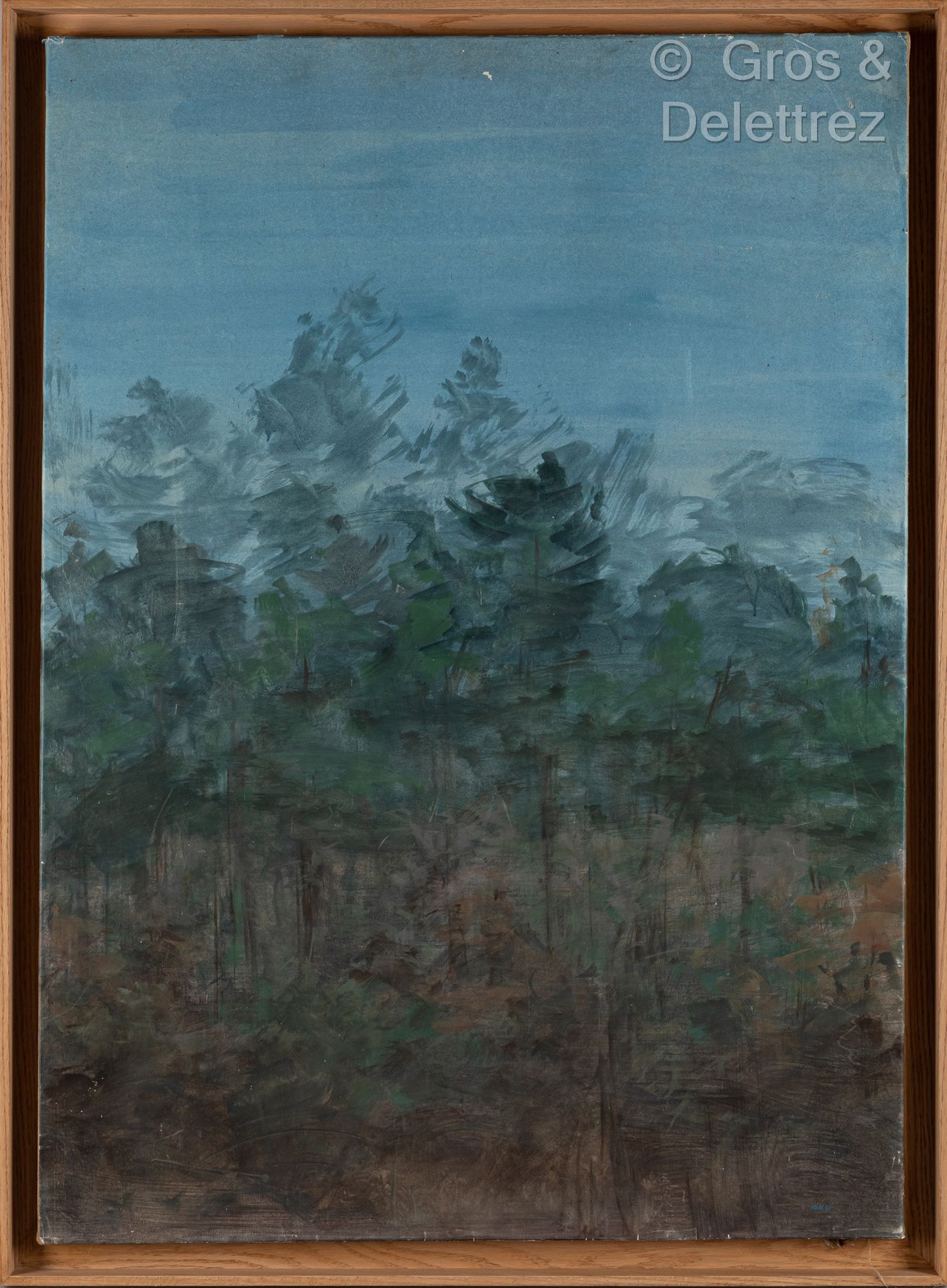 Nasser ASSAR (1928-2011) Landscape

Oil on paper mounted on canvas.

Signed lowe&hellip;
