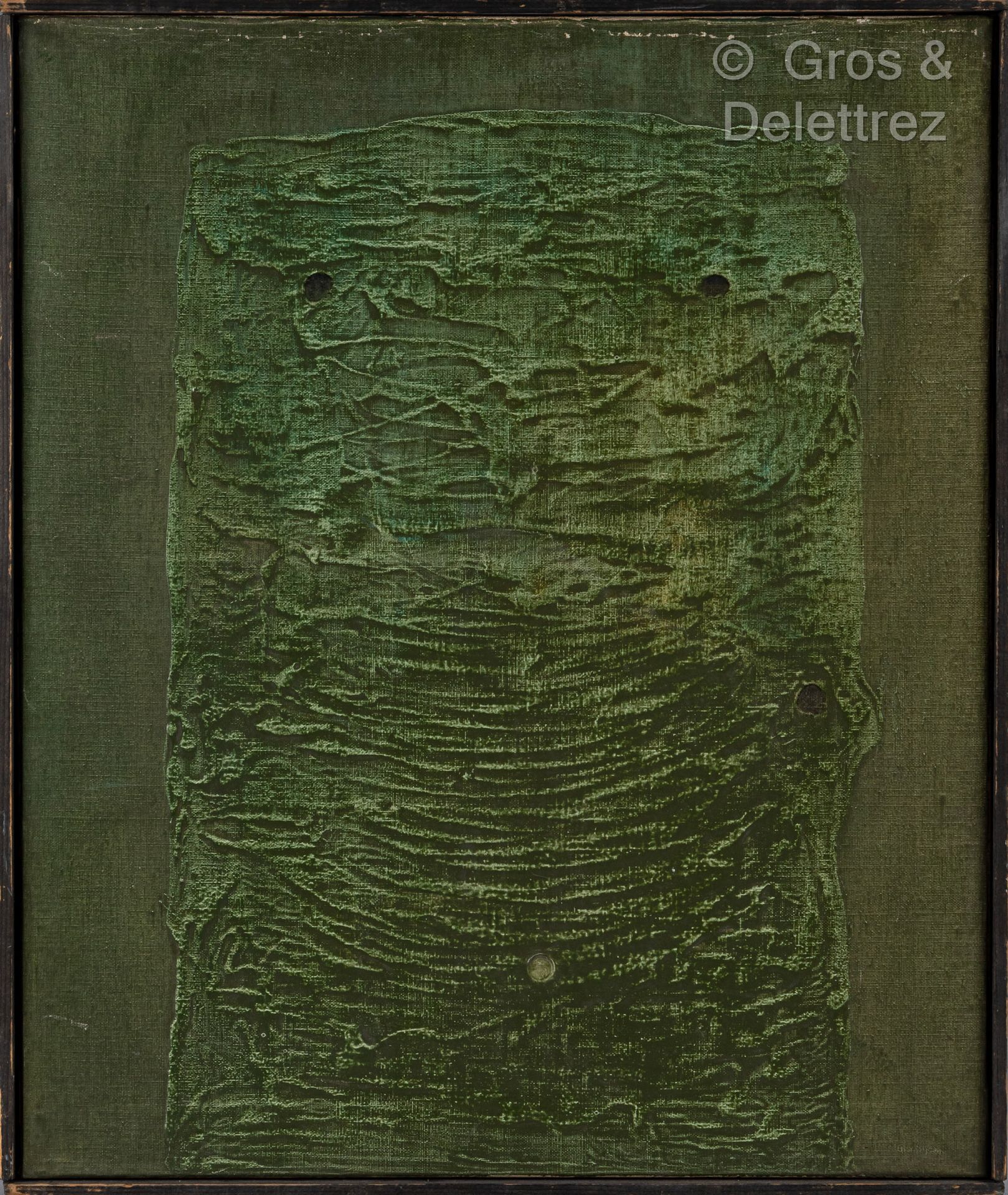 Raymond GRANDJEAN (1929-2006) 铬合金王朝, 1961

布面油画。

在画布的背面有签名、标题和日期。

54,5 x 46 cm&hellip;